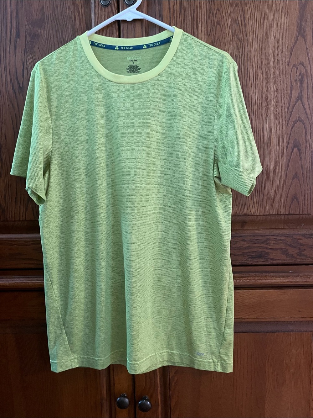 adidas Men's Short-Sleeve Crew Tee in Light Green
